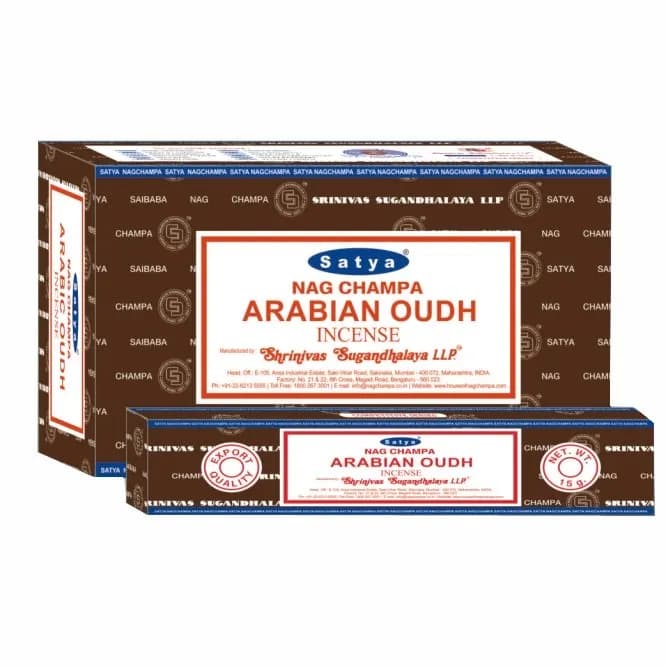 Arabian Oudh by Satya Incense Sticks 15g Box