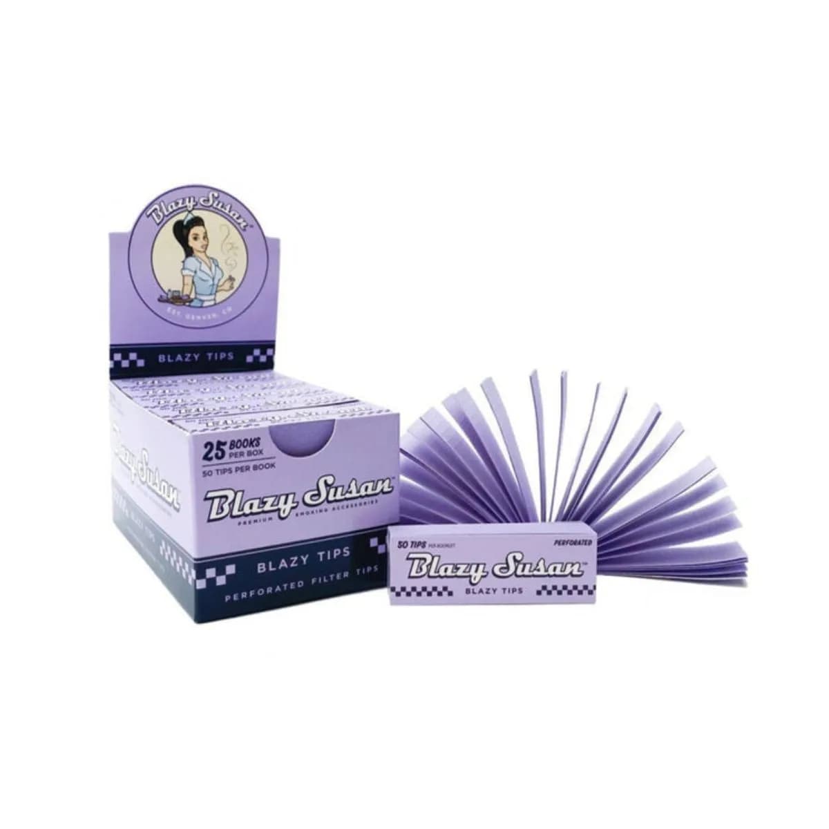 Blazy Susan Purple Tip Booklets