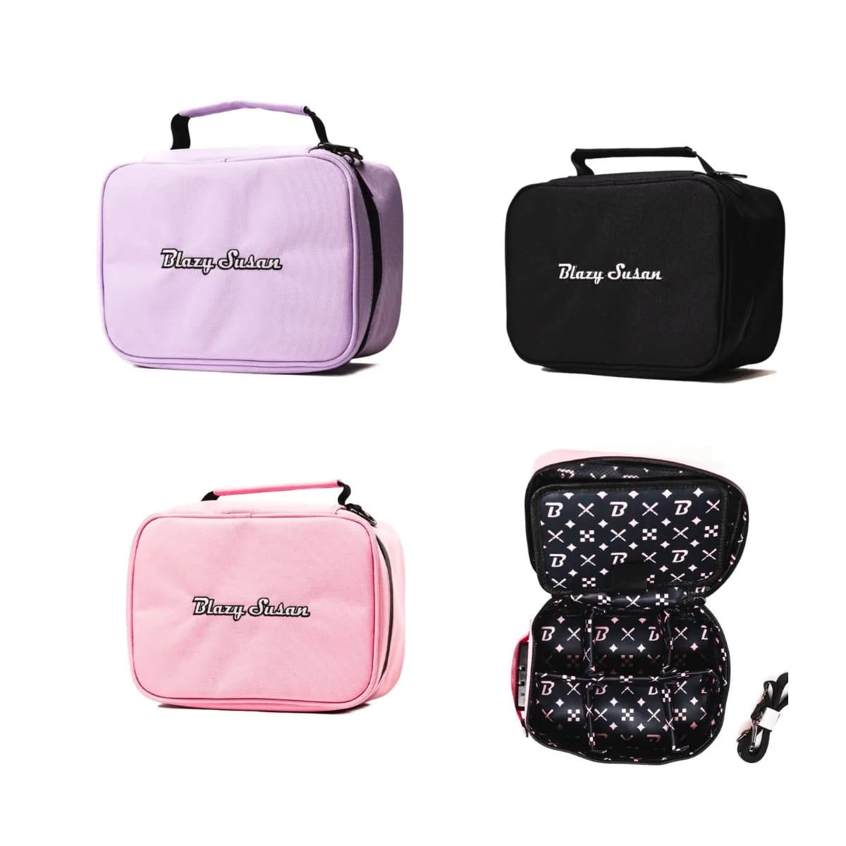 Blazy Susan Travel Stash Bag – Smell-Proof & Carbon-Lined Locking Travel Case