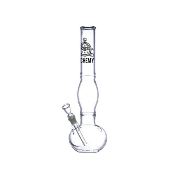 Bullet Alchemy Glass Bong – 42 cm, 18.8 mm Joint, Ø 50 mm