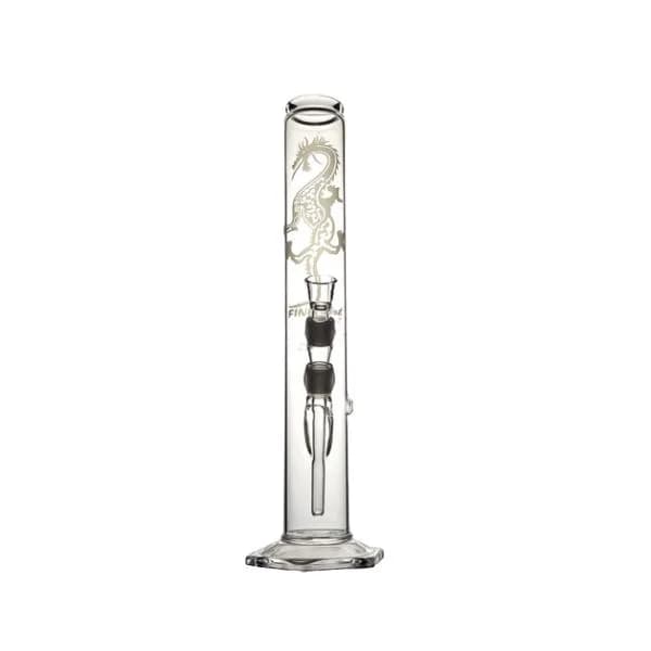 Bullet Heavy Glass Bong with Dragon Design – Model 1131, 45cm, 18.8mm