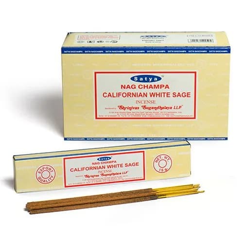 Calafornian White Sage by Satya Incense Sticks 15g Box