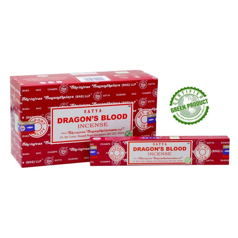 Dragons Blood by Satya Incense Sticks 15g Box