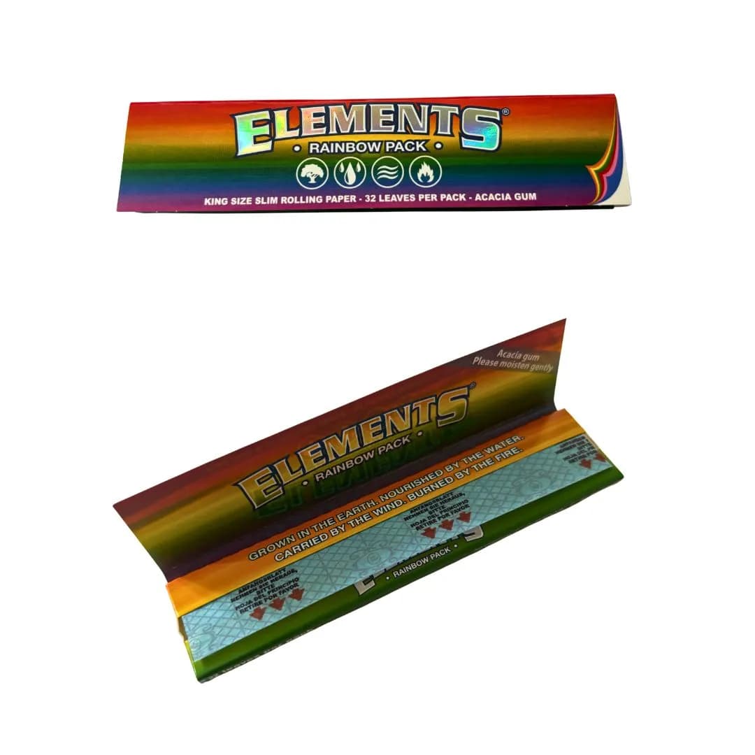 Elements Rainbow Pack Kingsize Slim Rolling Papers
