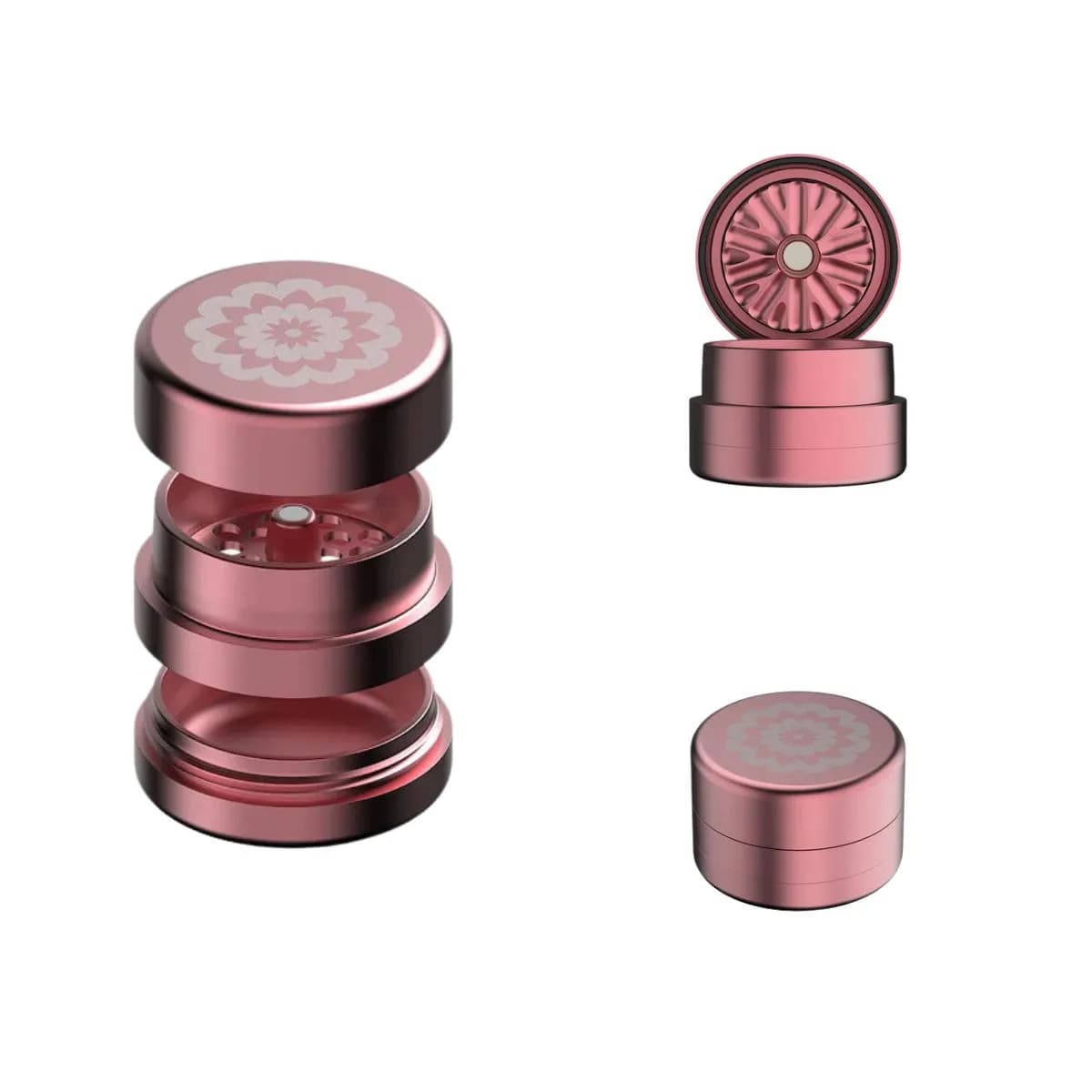 Flower Mill Next Grinder Standard 2" Edition – Pink