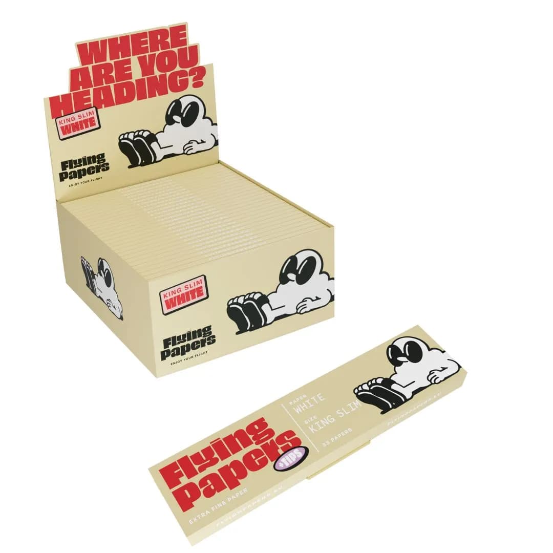Flying Papers White Kingsize Slim