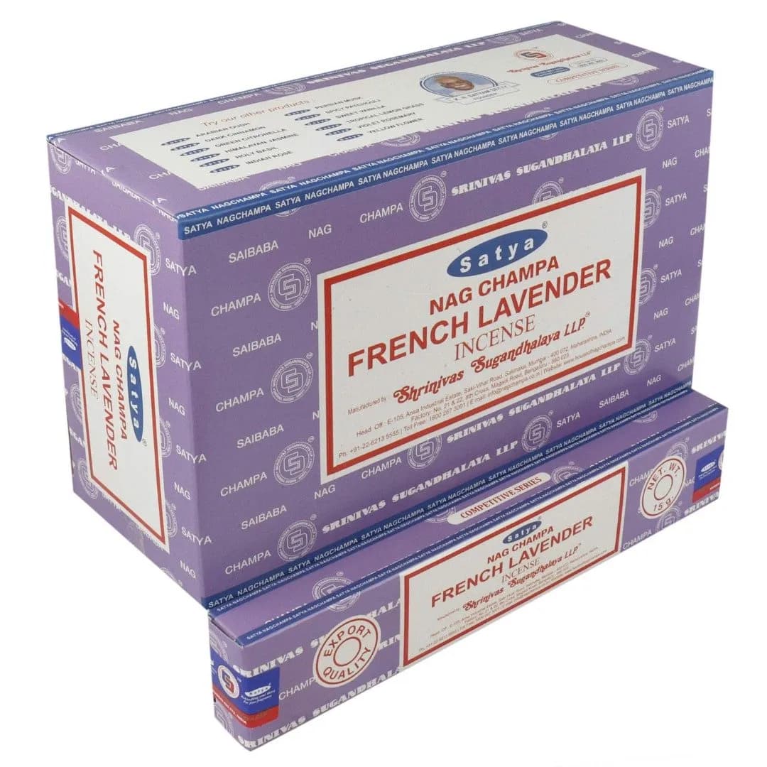 French Lavender by Satya Incense Sticks 15g Box