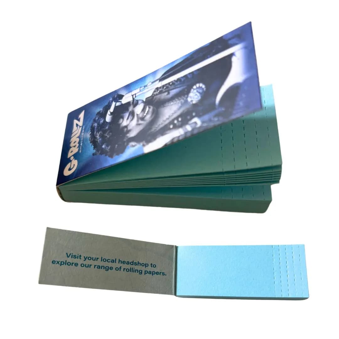 G-Rollz Blue Wide Roach Rolling Tips