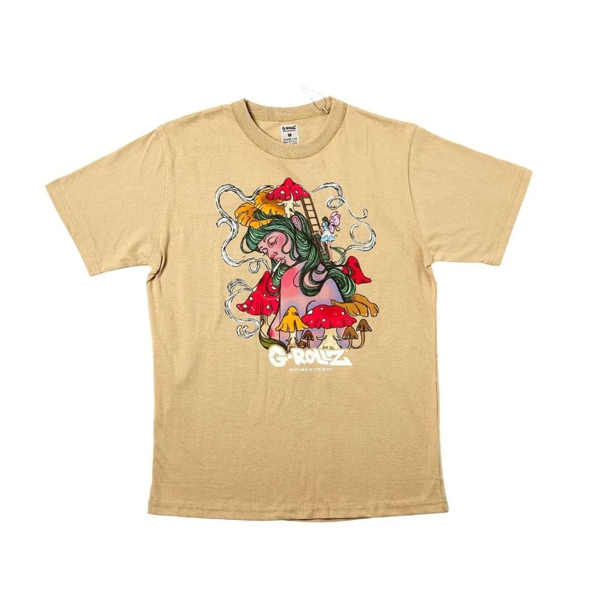 G-ROLLZ Mushroom Lady Brown T-Shirt Exclusive
