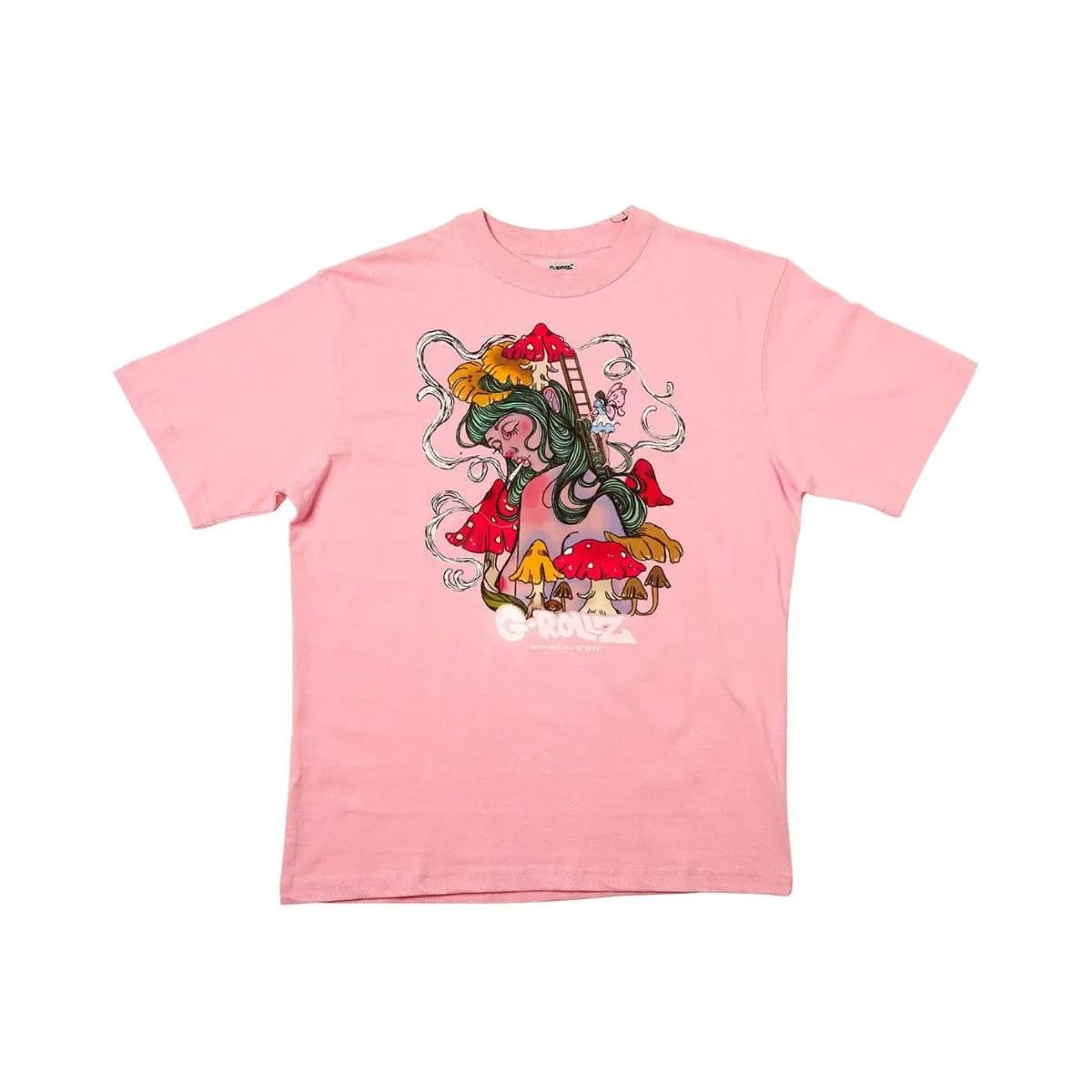 G-ROLLZ Mushroom Lady Pink T-Shirt Exclusive