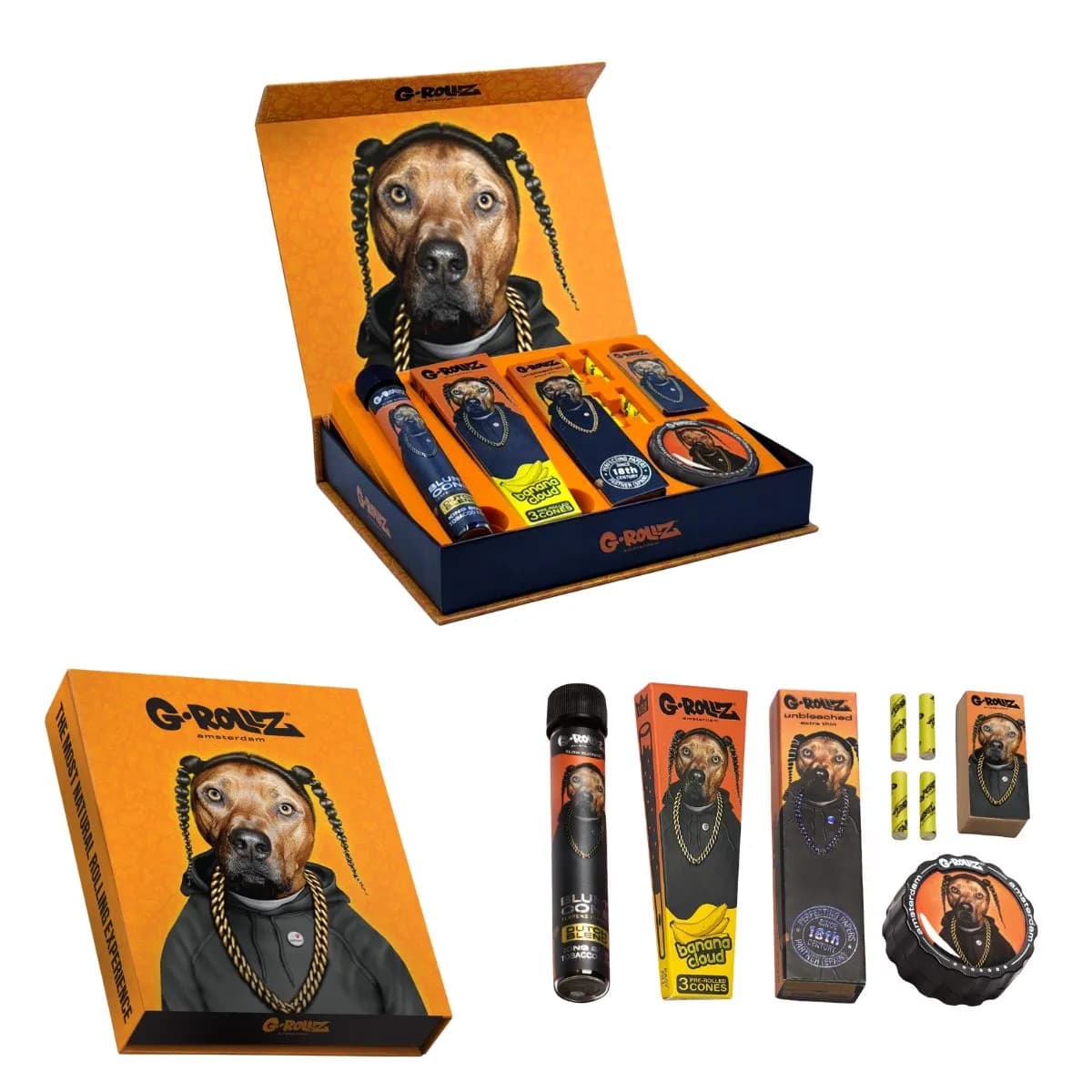 G-Rollz "Rap" Gift Box – XS Rolling Set - Packed With Products