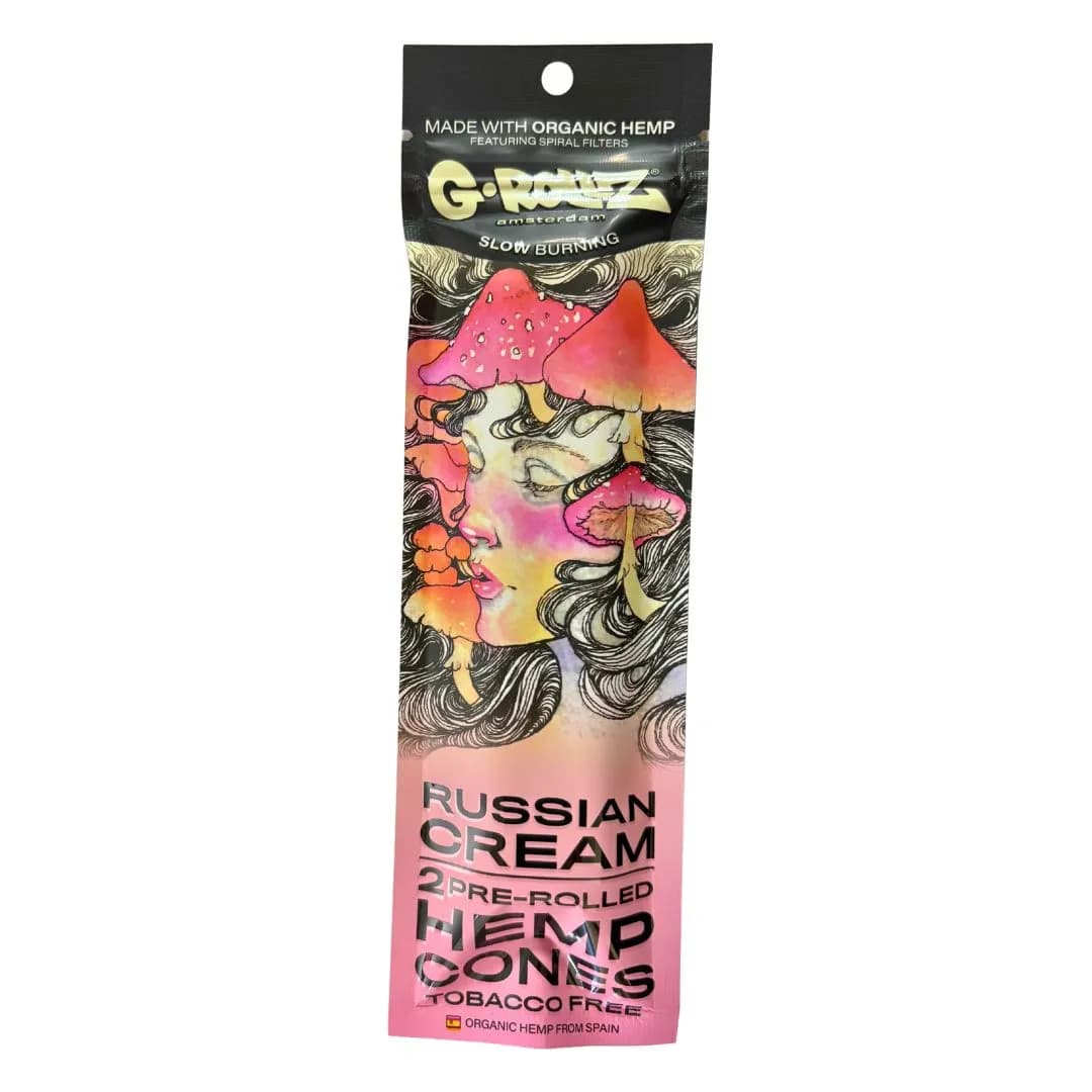 G-Rollz Russian Cream Flavoured Hemp Cones