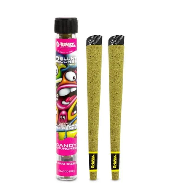 G-ROLLZ - Terpene Blunt Cones - 2 Per Pack - Candy Crunched