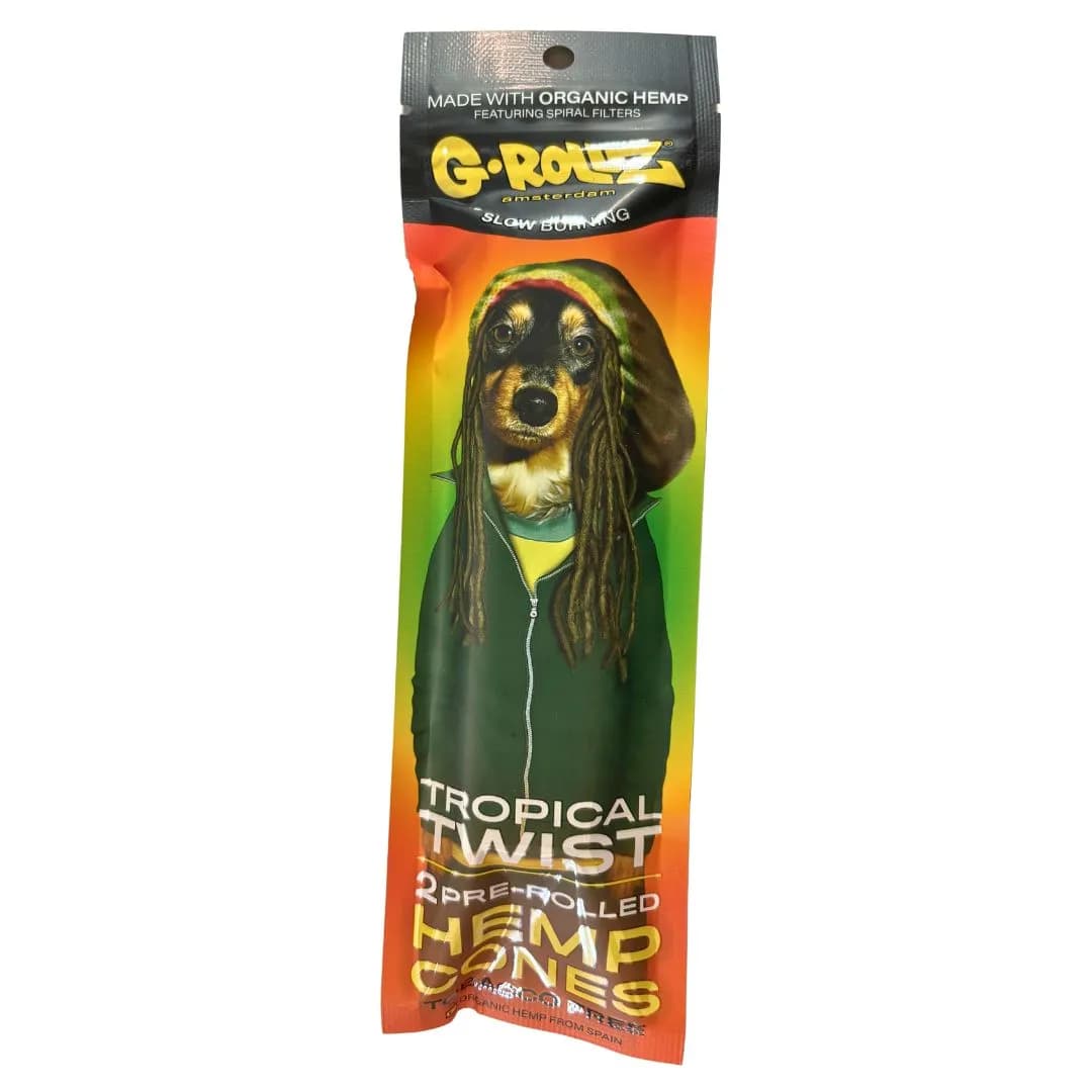 G-Rollz Tropical Twist Flavoured Hemp Cones