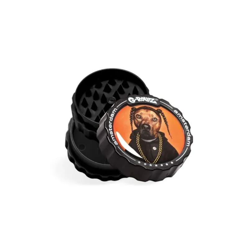G-Rollz Pets Rock 3-Part Grinder 53mm - Rap