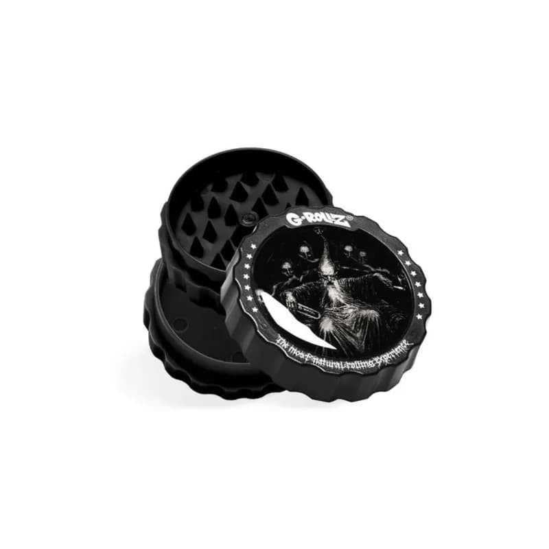 G-Rollz Collector 3-Part Grinder 53mm - Wizard'