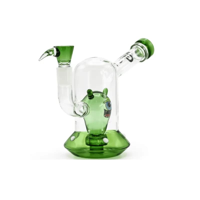 Grace Glass Spaceship Alien Bong – Green 18cm
