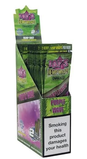 Juicy Jays Hemp Wraps Blunts - Purple Wave