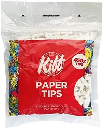 Kiff Pre-Rolled Roach Tips (450 Tips Per Bag)