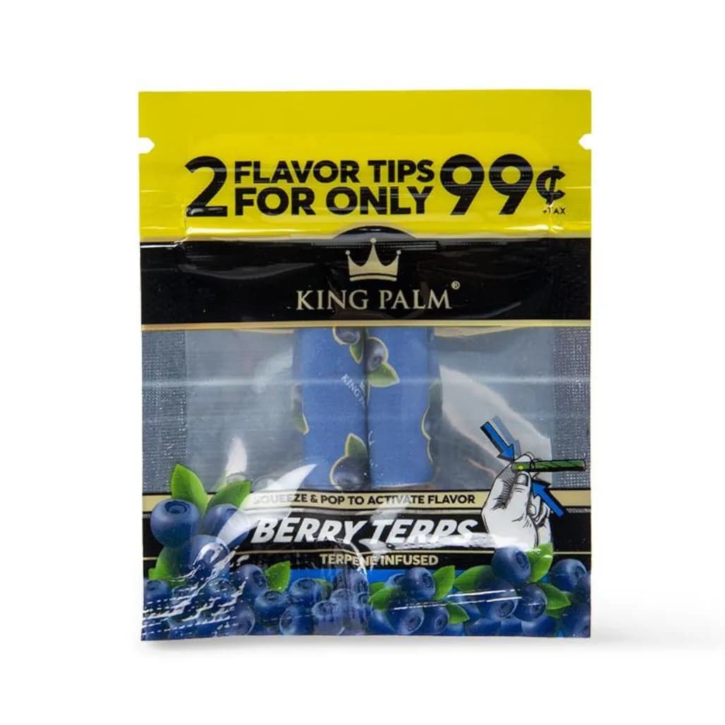 King Palm Berry Terps Flavoured Crush Tips