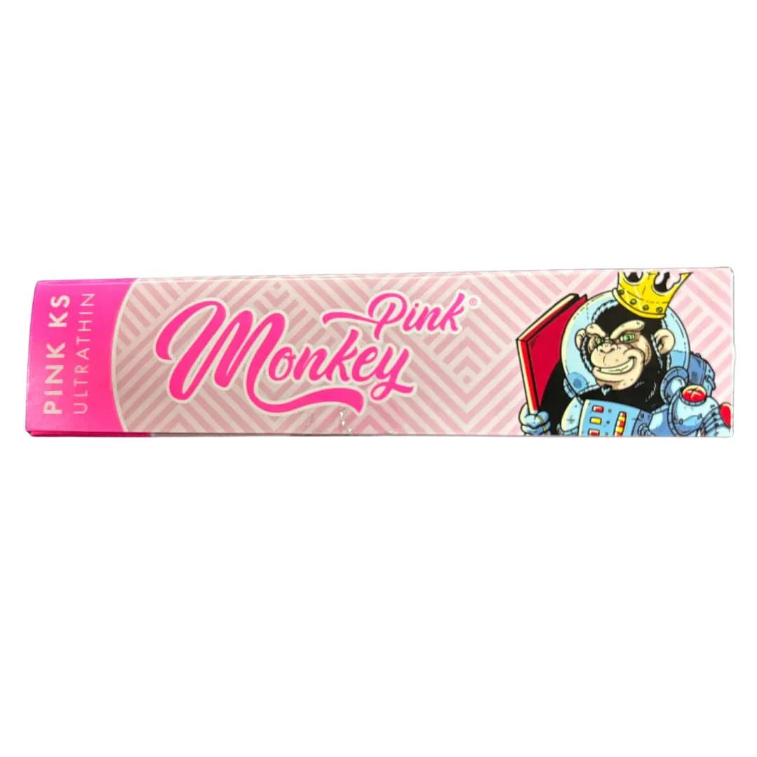 Monkey King Pink Kingsize Ultra Slim Rolling Papers