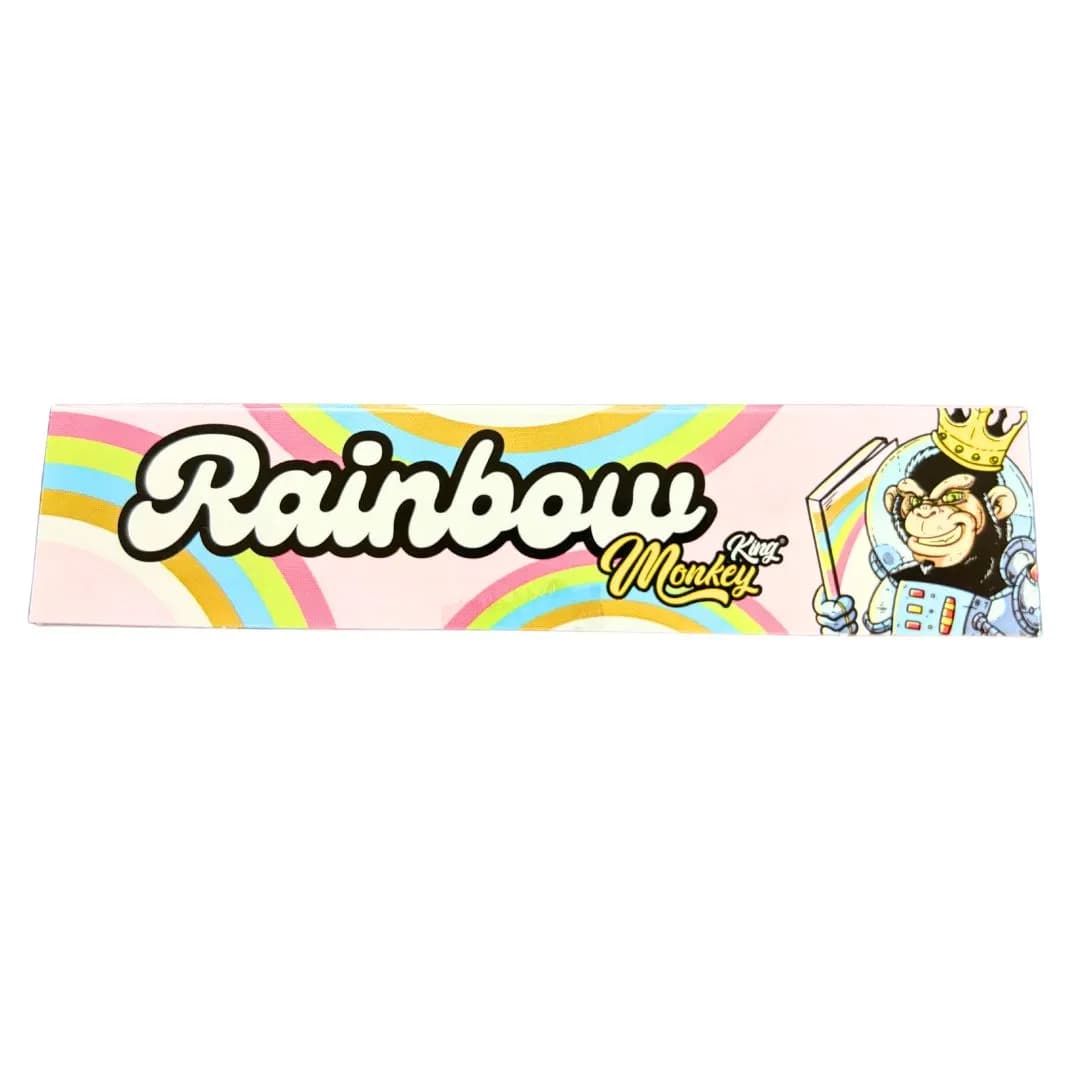 Monkey King Rainbow Kingsize Slim Multicoloured Rolling Papers