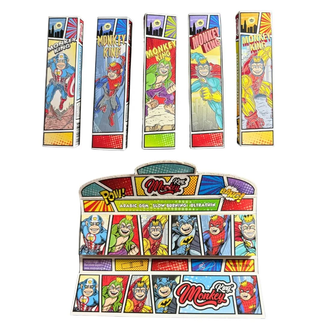 Monkey King Super Heros Kingsize Papers & Tips