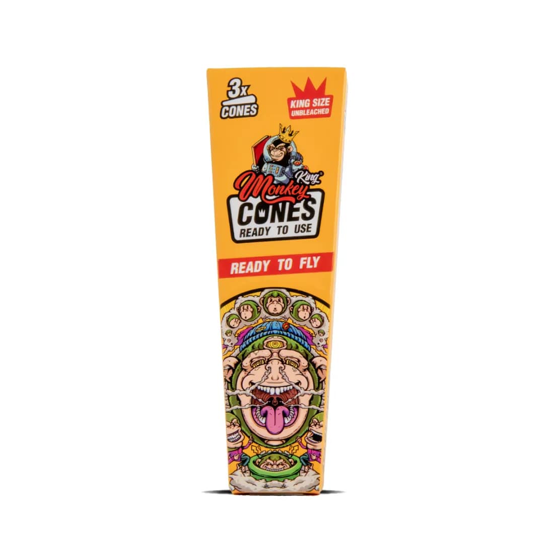 Monkey King Unbleached 3 Pack Cones