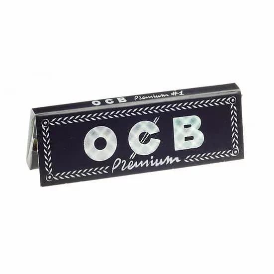 OCB Black Regular Size Rolling Papers