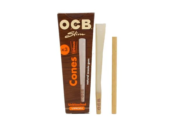 OCB Virgin Kingsize Pre-Rolled Cones (3 Pack)