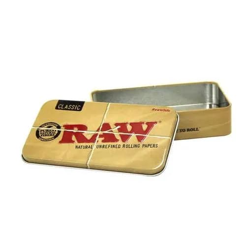 RAW Classic Printed Tobacco Storage Tin