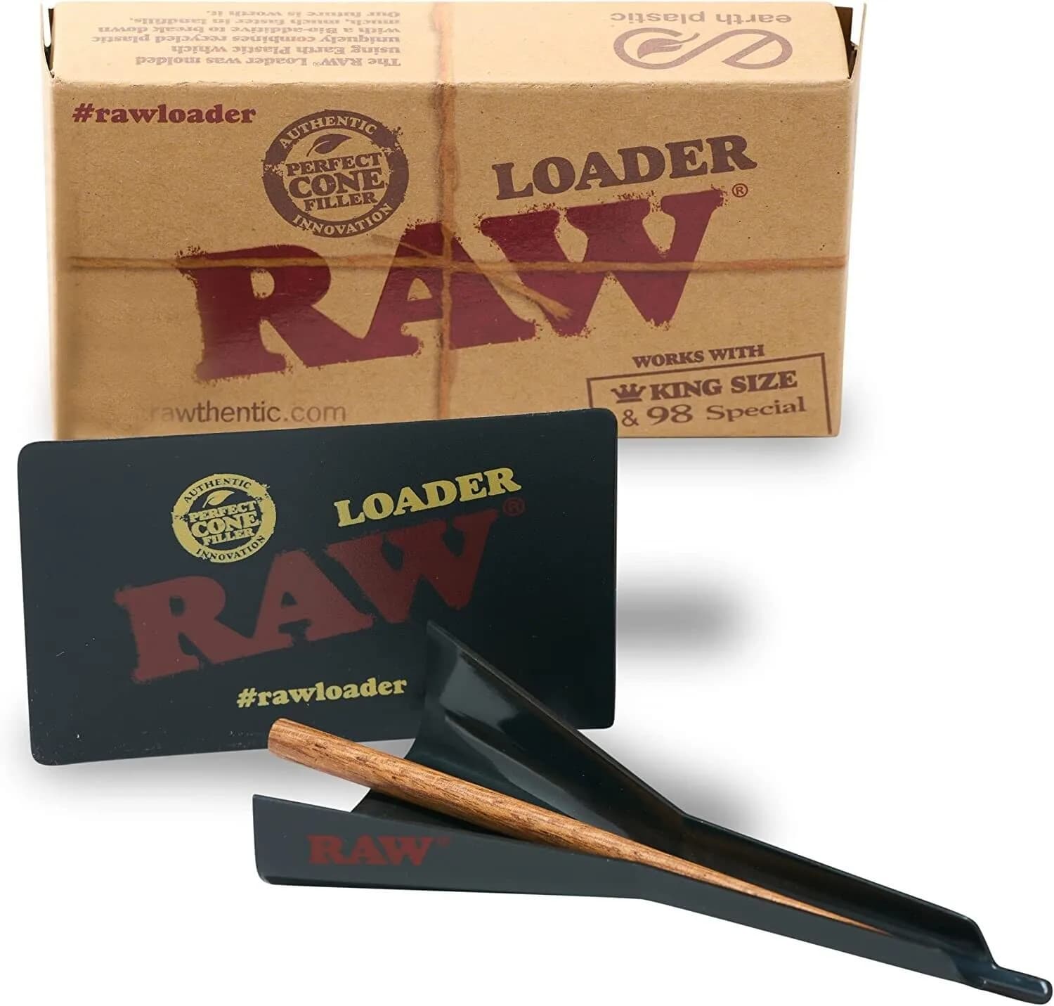 Raw Cone Loader King size Paper Cone Filler Tool