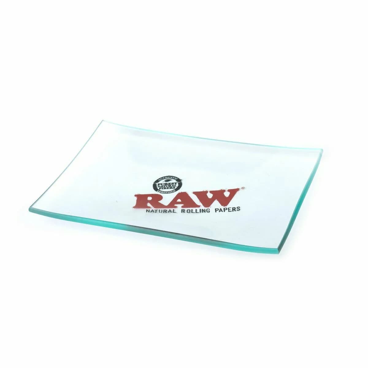 Raw Glass Rolling Tray - Mini - 4" X 6" Limited Edition