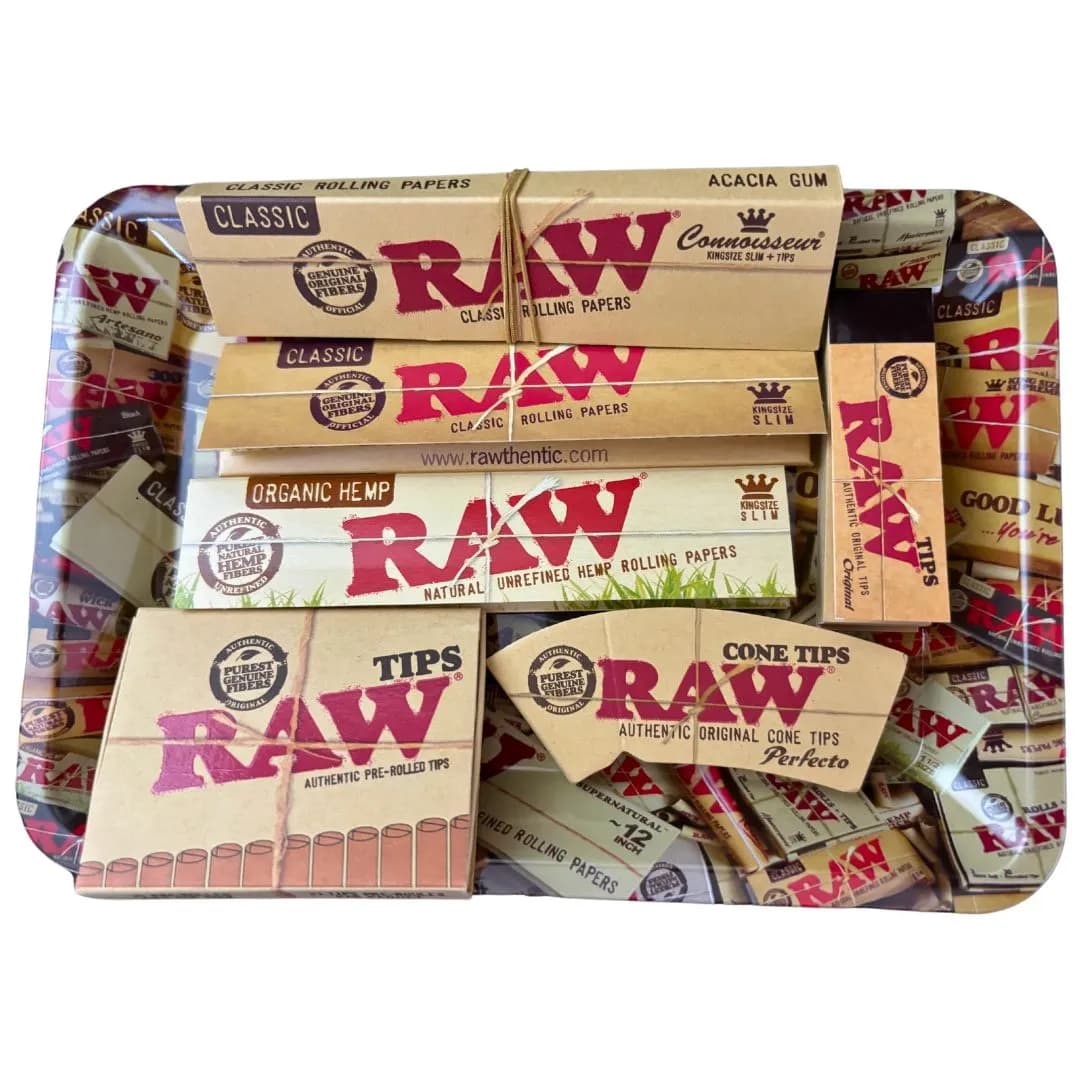 RAW Mix Mini Tray Set - With Papers & Tips