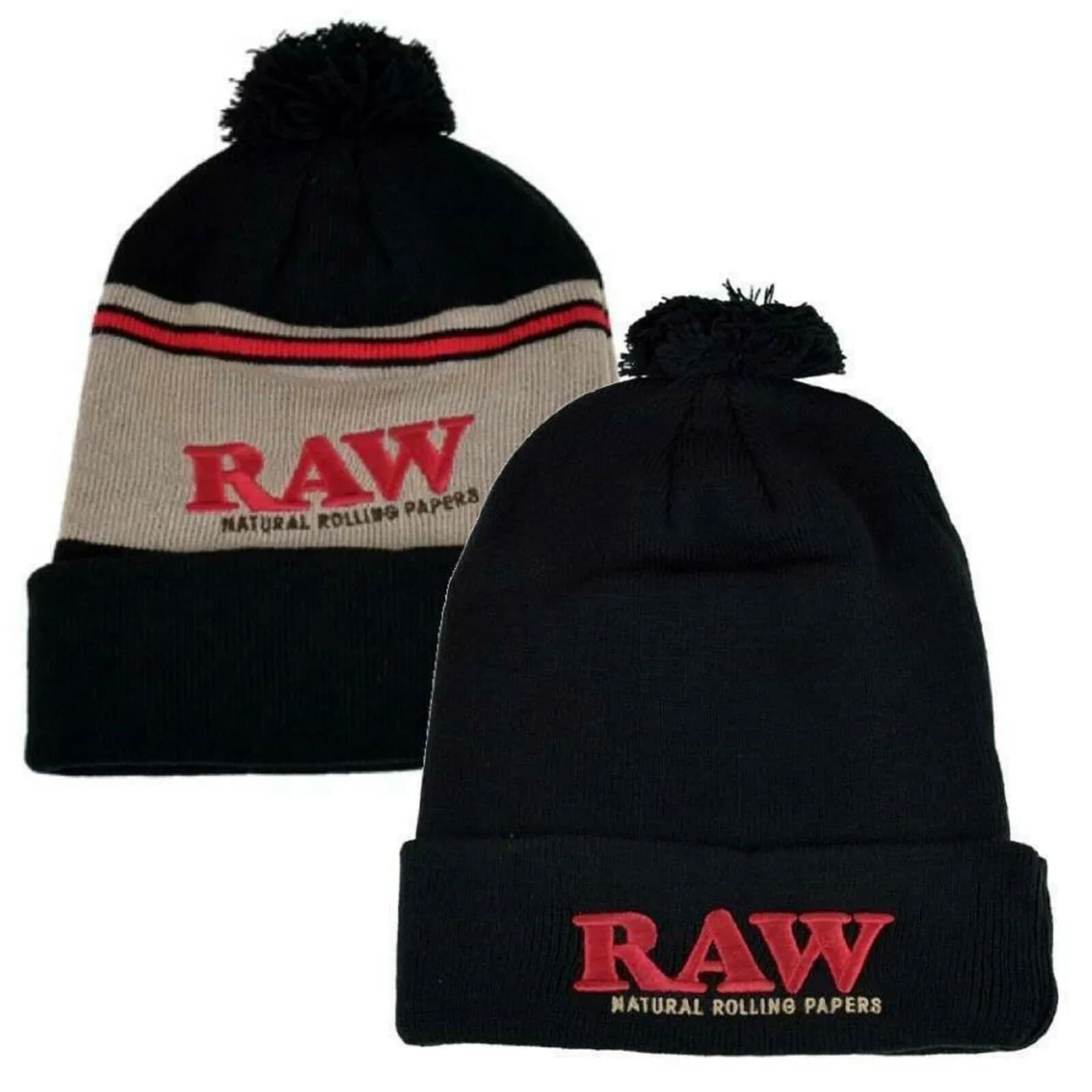 RAW Pom Pom Hat - 2 Colours Available