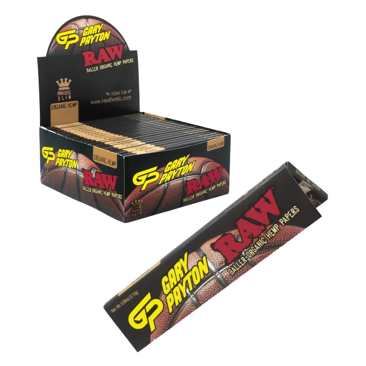 RAW x Gary Payton King Size Baller Papers - Organic Hemp