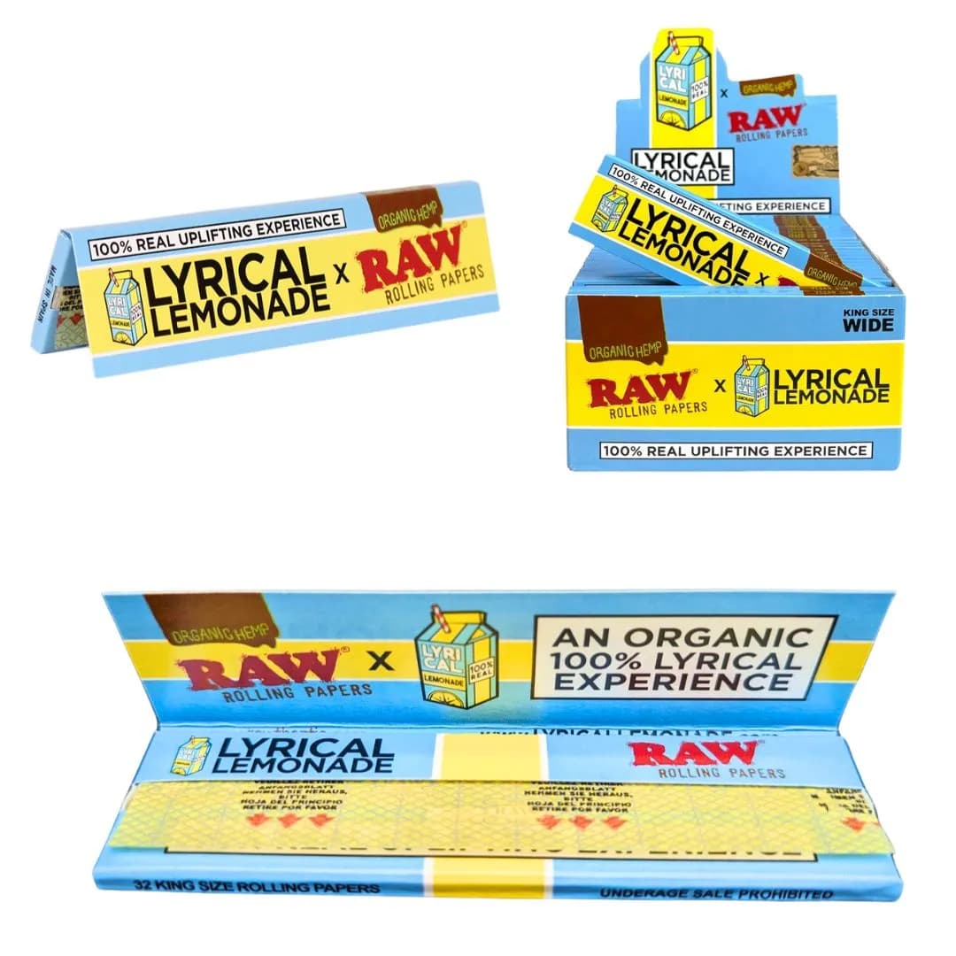 RAW x Lyrical Lemonade King Size Wide Rolling Papers