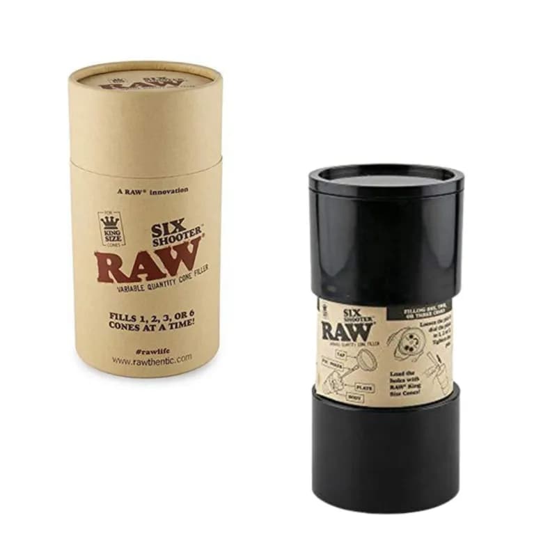 RAW Six Shooter - Cone Loading Device | Fills 1,2,3, Or 6 Cones At A Time