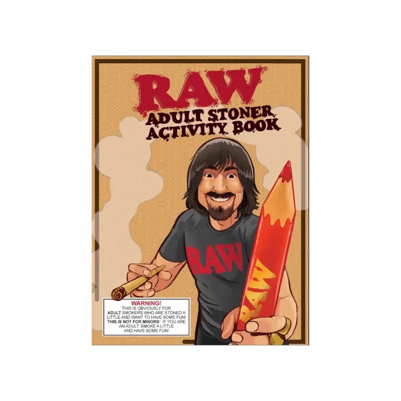RAW Adult Stoner Activity Book