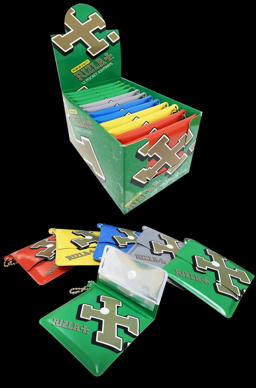 Rizla Pocket Ashtray - 5 Colours Available