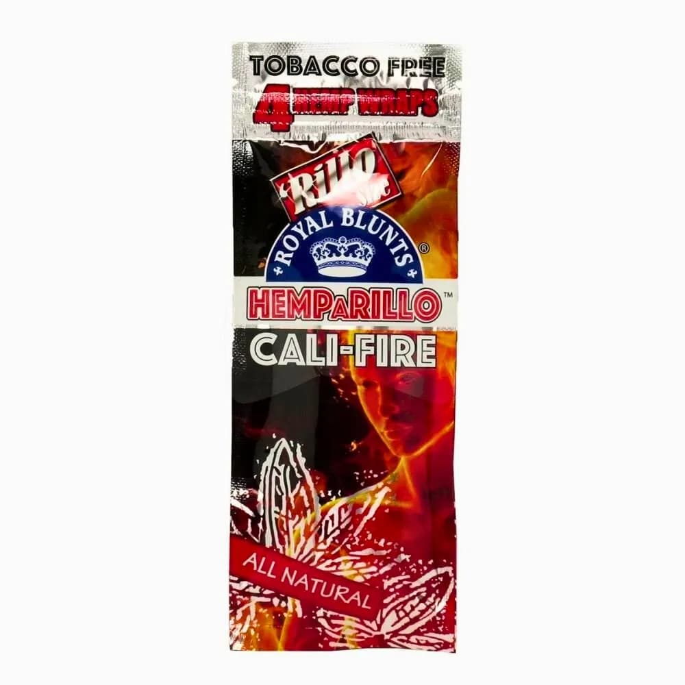 Royal Blunt Hemparillo Cali Fire - 4 Wraps Per Pack
