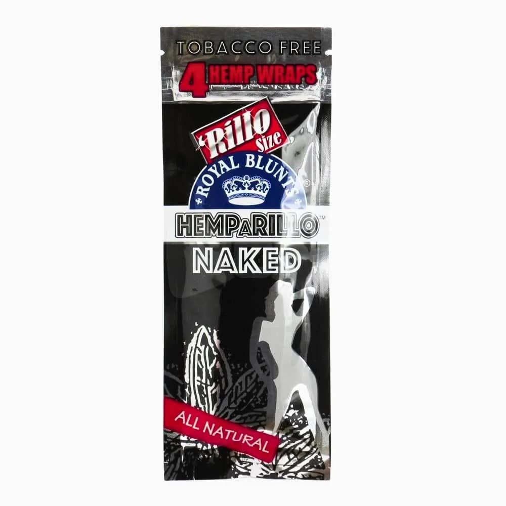 Royal Blunt Hemparillo Naked - 4 Wraps Per Pack