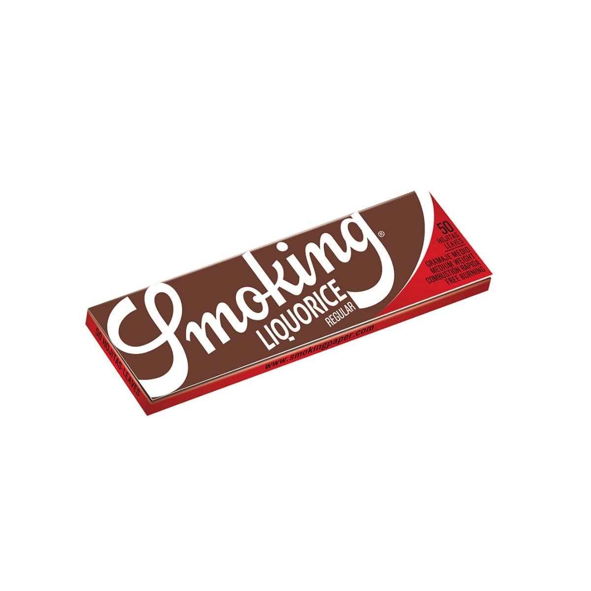 Smoking Liquorice Regular Size Rolling Papers