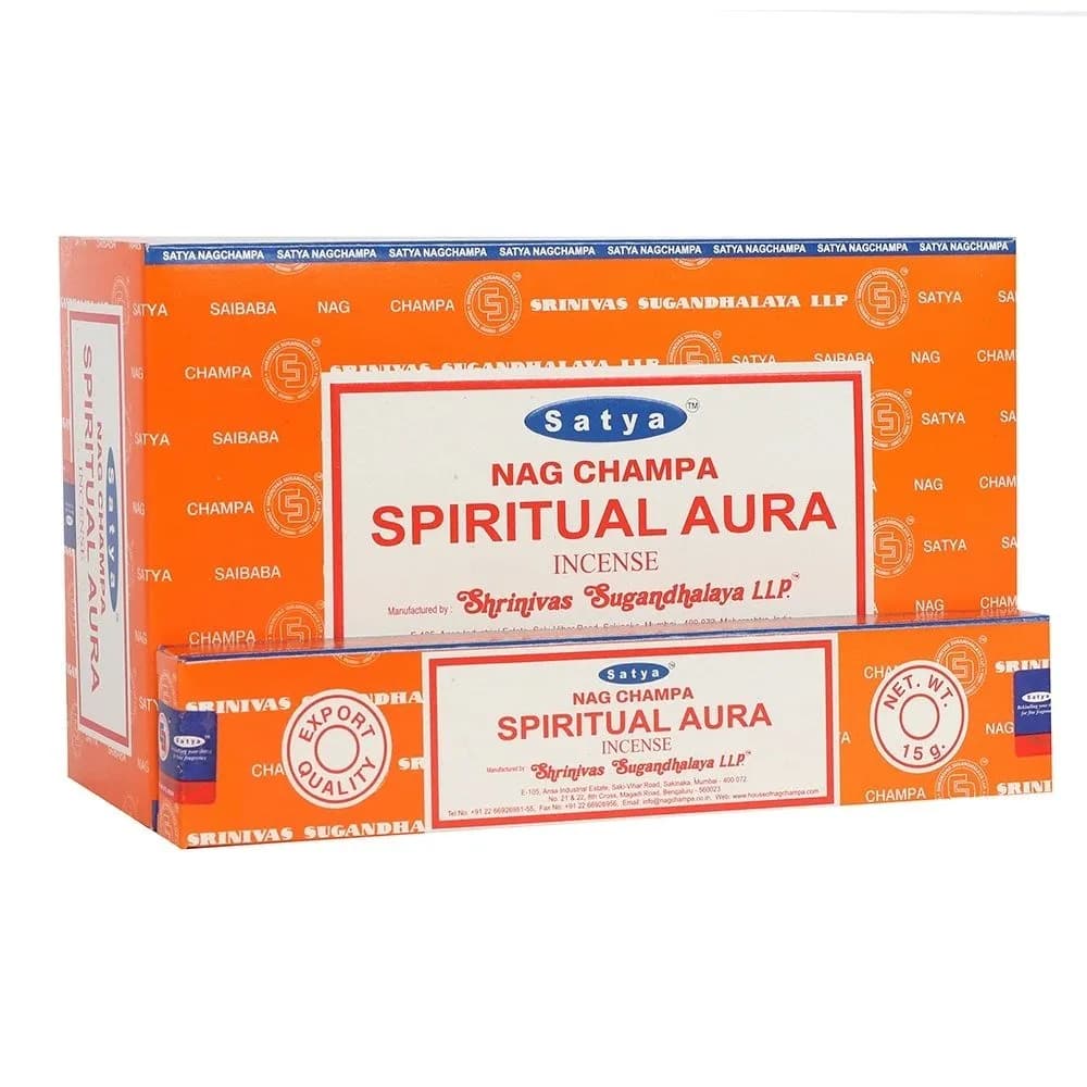 Spiritual Aura by Satya Incense Sticks 15g Box