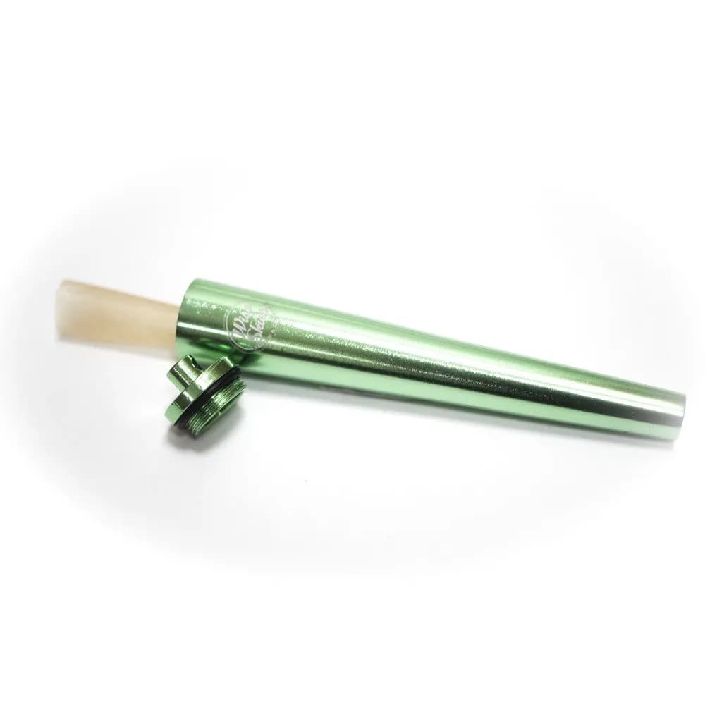 Wise Skies Green Metal Storage Tube