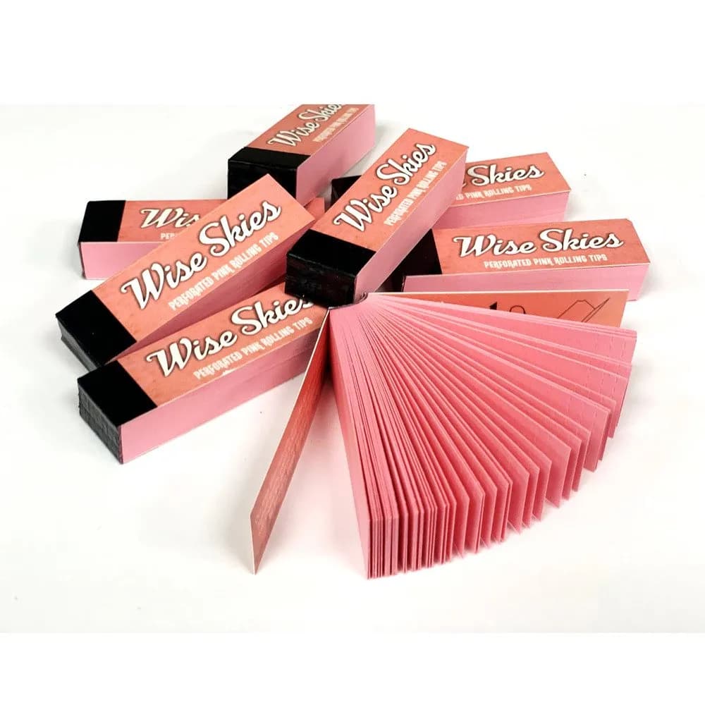 Wise Skies Pink Rolling Tips Booklets
