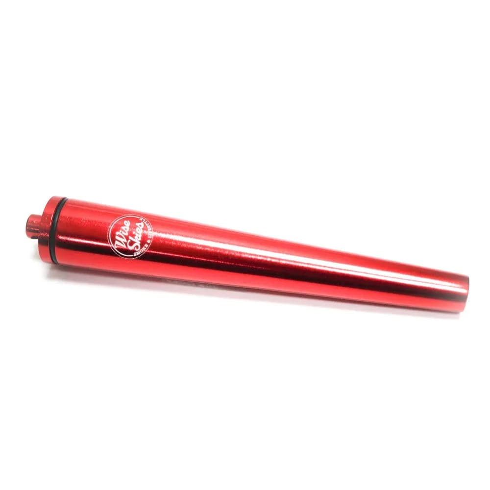Wise Skies Red Metal Storage Tube