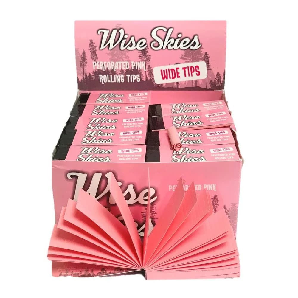 Wise Skies Wide Pink Rolling Tips Booklets