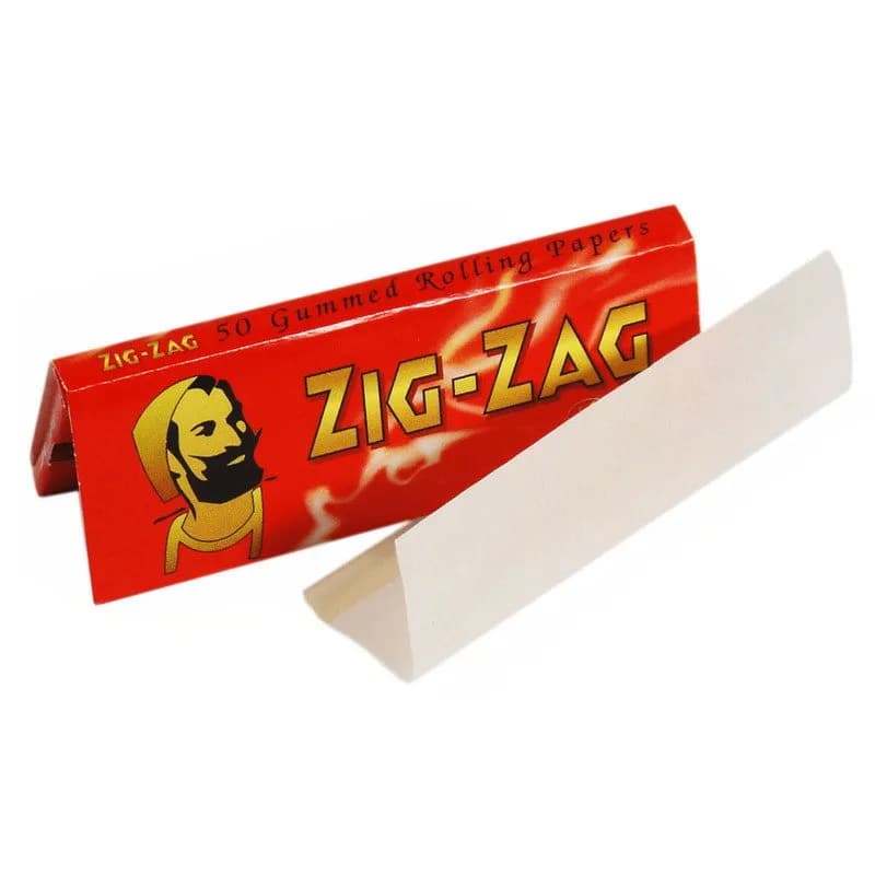 Zig Zag Red Regular Size Rolling Papers